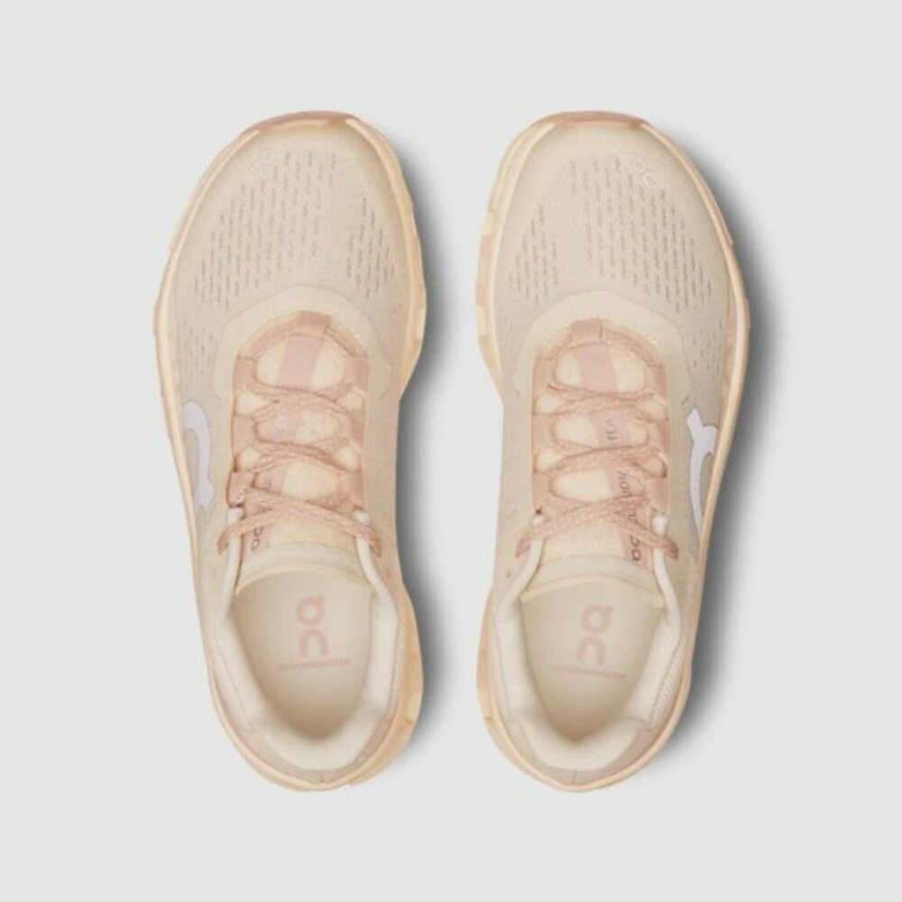 On Running Women's Athletic Shoe - Pale Pink & Cream - Picture 5 of 7